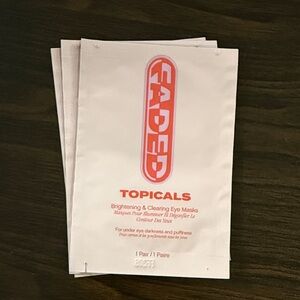 Topicals Faded Brightening Under Eye Masks - 3 Pairs